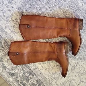 Frye leather boots size 7